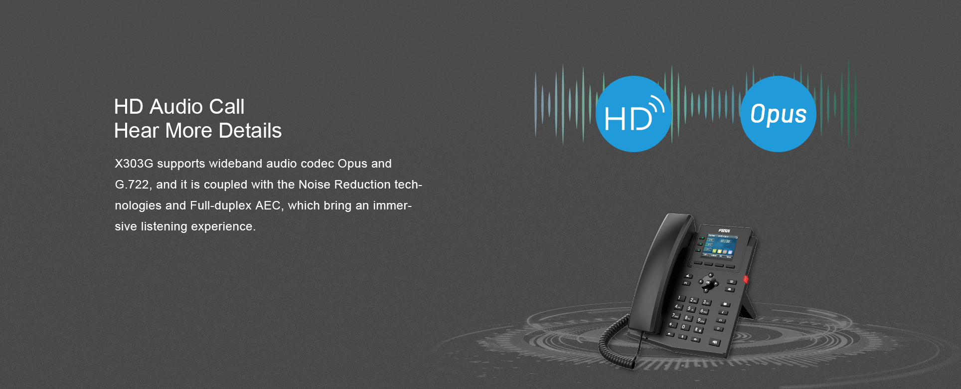 FANVIL X303G Gigabit IP Phone