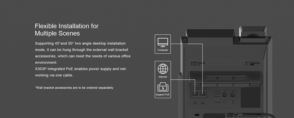 FANVIL X303P Entry-Level IP Phone