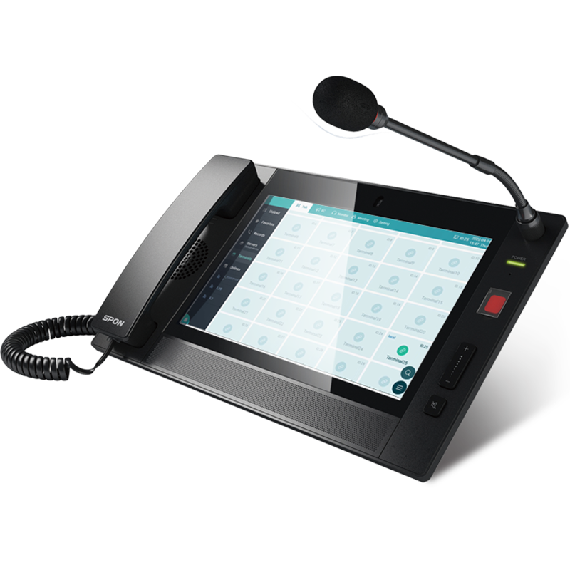 SPON XC9031NV IP Video Paging Microphone